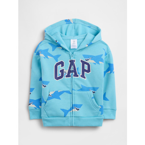 babyGap Relaxed Logo Zip Hoodie
