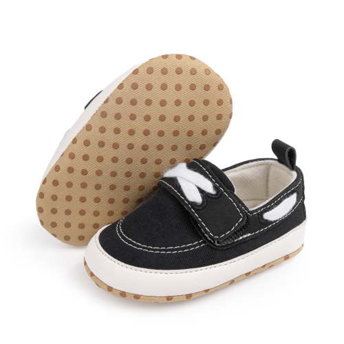 Bonario Baby Boys Loafers Infant Crib Shoes Newborn PU Sneakers for First Walkers 3-18 Months