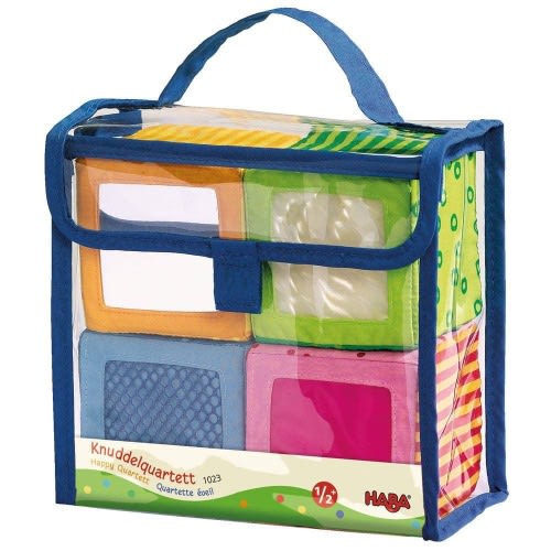 Happy Quartett Soft Baby Block Set | HABA USA