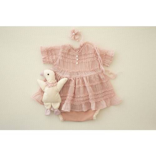 Newborn girl Chiffon Dress,Newborn Photography Prop,Girl Tulle Dress,Newborn girl Photography Outfit,Newborn tulle Romper,Newborn Photo Prop