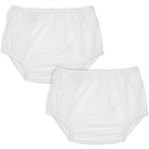 Reusable Waterproof 100% Nylon Taffeta Diaper Pants for Potty Training & Swimming, Leak-Proof & Rip-Proof, Small (Fits 14 - 19 lbs), 2 Counts