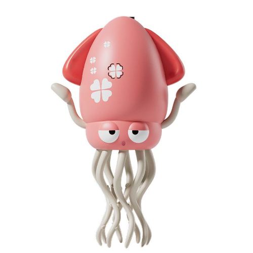 CHDBLOCK Electric Dancing Octopus Baby Toy, Automatic Evasion Octopus Toy with Led Light and Music, Interactive Entertainment for Baby Sensory Development Birthday Gifts(Pink)