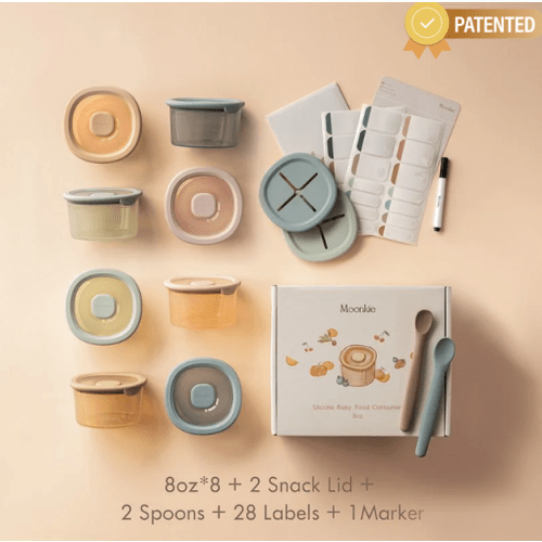 Silicone Baby Food Containers