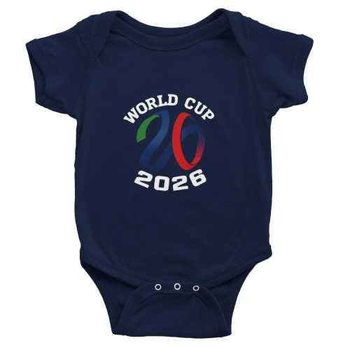 World Cup USA Baby Short Sleeve Bodysuit
