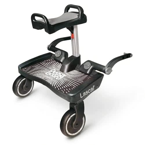 BuggyBoard Maxi+ - Black with Gray Saddle Seat