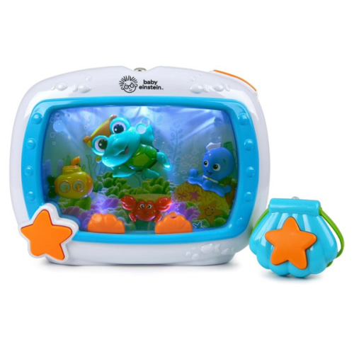 Baby Einstein Sea Dreams Soother Musical Crib Toy and Sound Machine, Newborn and up