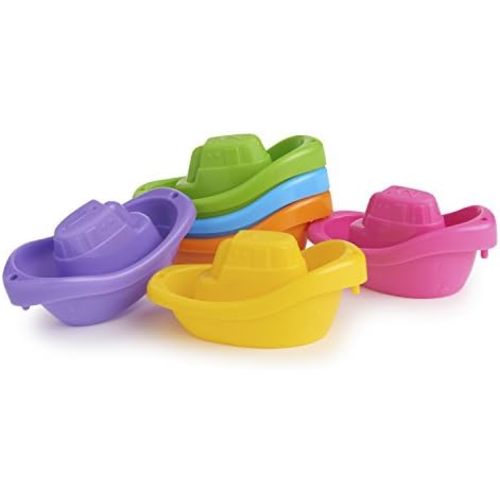 Munchkin® Little Boat Train Bath Toys, Baby Bath Toys, 6 Piece Set