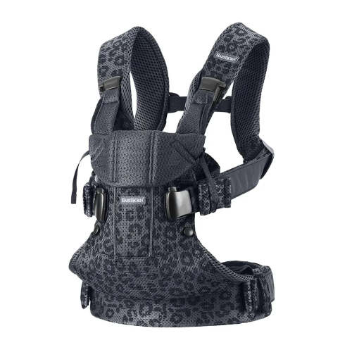 Baby Carrier One Air - Anthracite Leopard 3D Mesh