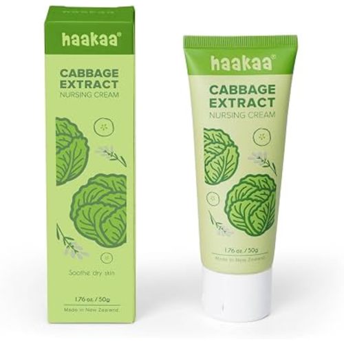 haakaa Cabbage Breast Cream, Made in New Zealand, 1.76 oz