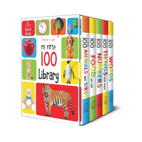 My First 100 Library - by Wonder House Books (Board Book)