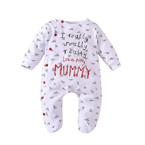 Gubotare Boy Clothes Baby One-Piece Footies Long Sleeve Sleep and Play Boys Girls Zip Front Romper Jumpsuit 0 3 6 9 12 18 24 Months (Red,6-9 Months)