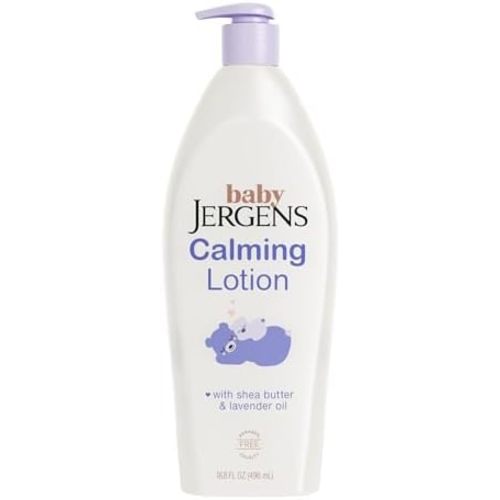 Jergens Baby Calming Lotion With Shea Butter & Lavender Oil, 16.8 Fl Oz