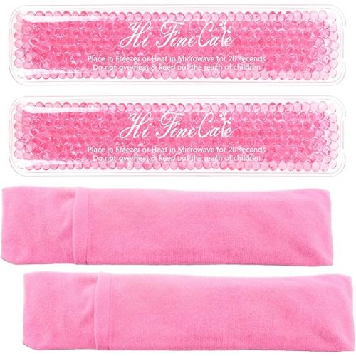Perineal Cooling Pad for Postpartum Recovery, Extra Durable Gel Cold Packs for Hemorrhoids & C-Section Relief, 2 Reusable Ice Packs & 2 Washable Covers, New Mom Gift