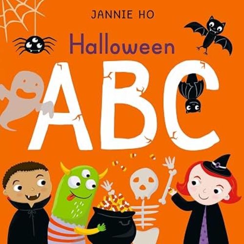Halloween ABC: (A Sturdy Alphabet Board Book for Babies, Toddlers, and Preschoolers) (Jannie Ho's ABCs)