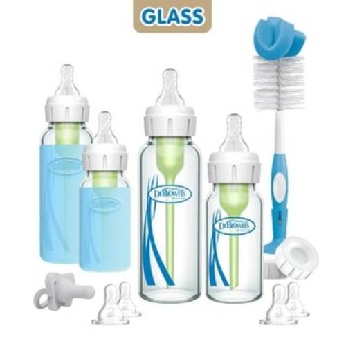 Dr. Brown's Anti-Colic Options+ Narrow Glass Baby Bottle Starter Set