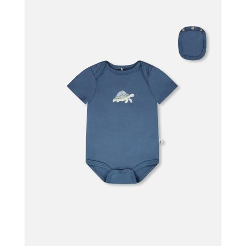 Evolutive Organic Cotton Jersey Onesie