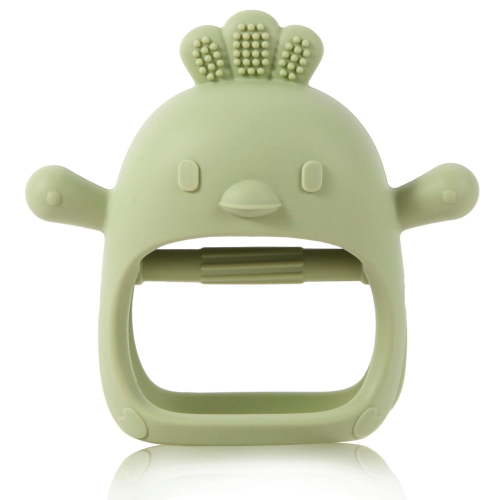 Baby Teething Toys, Teething Toys, Teethers for Babies 3-6 Months, Baby Chew Toys, BPA Free Teether Mitten with Soft Texture for Sensory Exploration and Itching Teething Relief