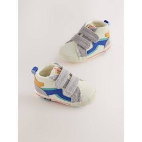 Buy Multi Safari Hitop Baby Trainers (0-2mths) from Next USA