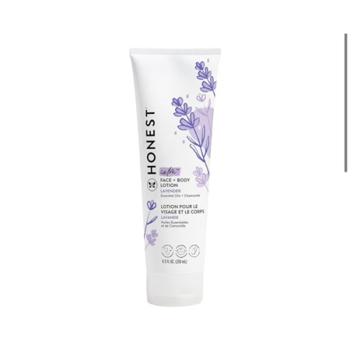 Amazon.com: The Honest Company Hydrating Face Body Lotion, Fast Absorbing, Naturally Derived, Hypoallergenic, Lavender Calm, 8.5 fl oz : Baby