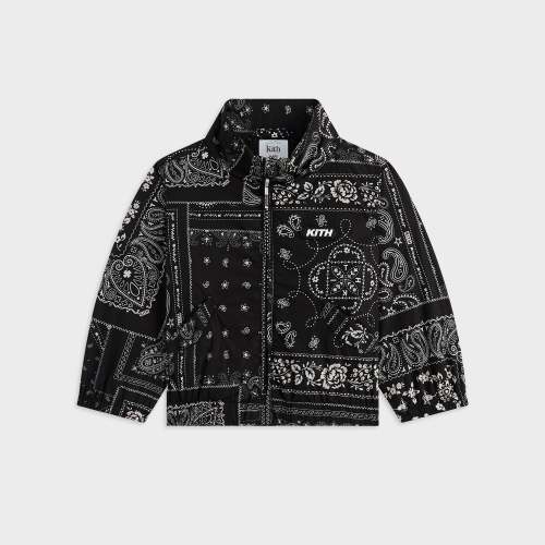 Kith Baby Printed Track Jacket - Black