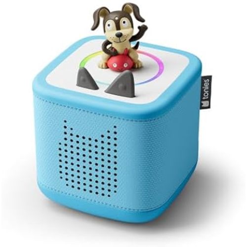 Coffret Toniebox 2 Lecteur Audio Pour Enfants 1+ avec Chiot Bilingue [Anglais/Français] - Bleu Ciel