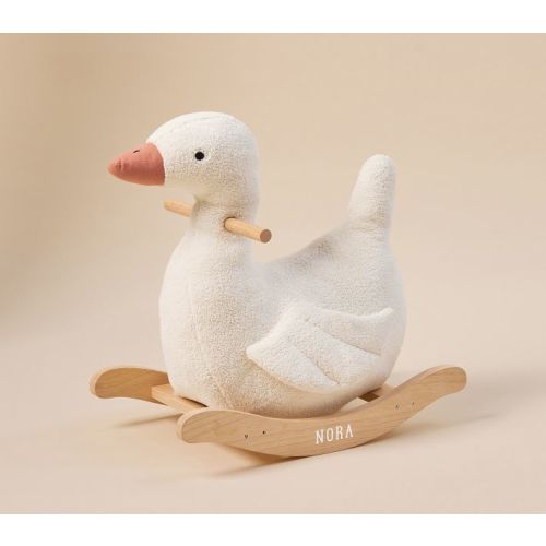 Duckling Plush Nursery Rocker