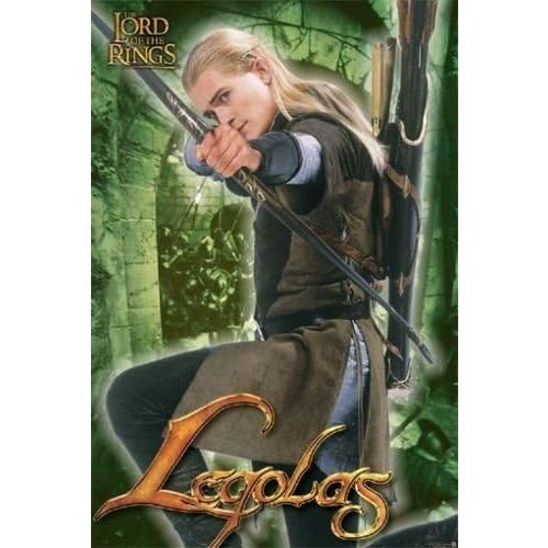 Twenty-three The Lord of The Rings Poster Legolas Canvas Poster 24X36 Inch