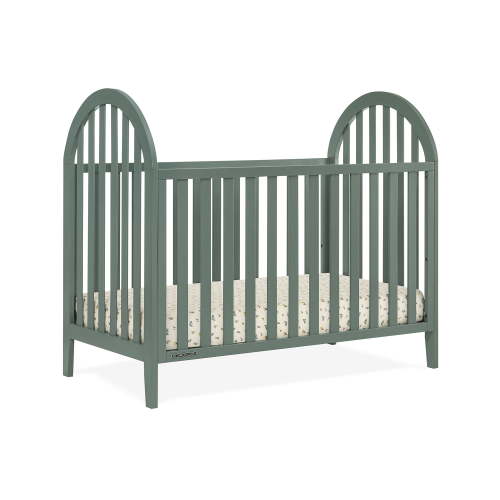 Delta Children Milano 4-in-1 Convertible Crib - Greenguard Gold Certified, Grassy Glen