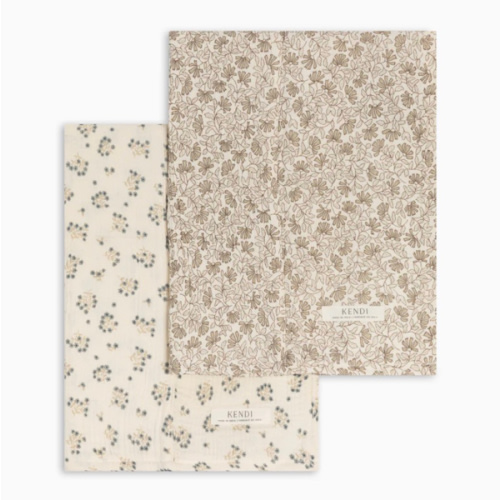 2-Pack Muslin Burp Cloths