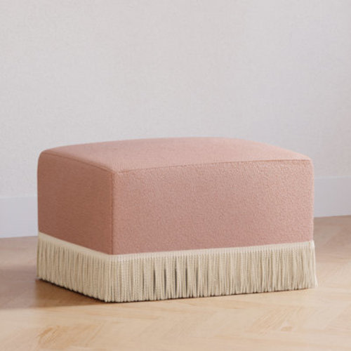 Namesake Crawford Gliding Ottoman In Eco-Weave Fabric | Water Repellent & Stain Resistant | Wayfair