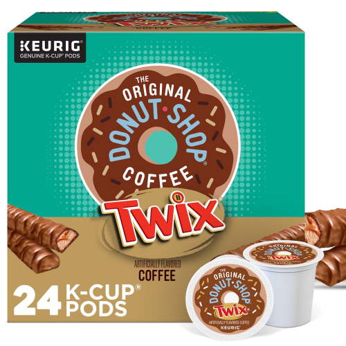The Original Donut Shop, TWIX Flavored K-Cup Coffee Pods, 24 Count