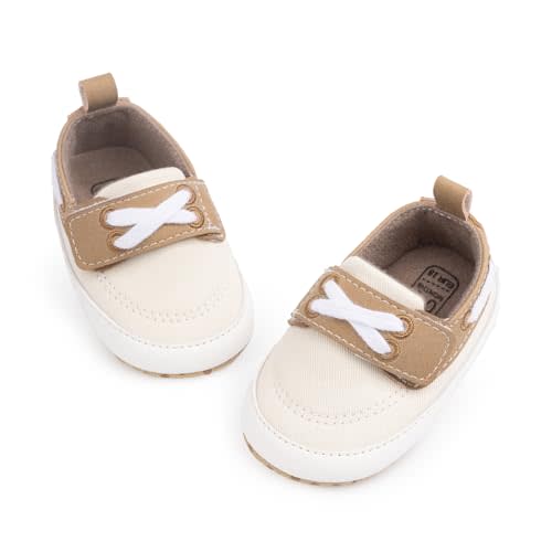 Infant Baby Boys Girls Canvas Sneaker Toddler Slip On Anti Skid Newborn First Walkers Candy Shoes for 0-18 Months