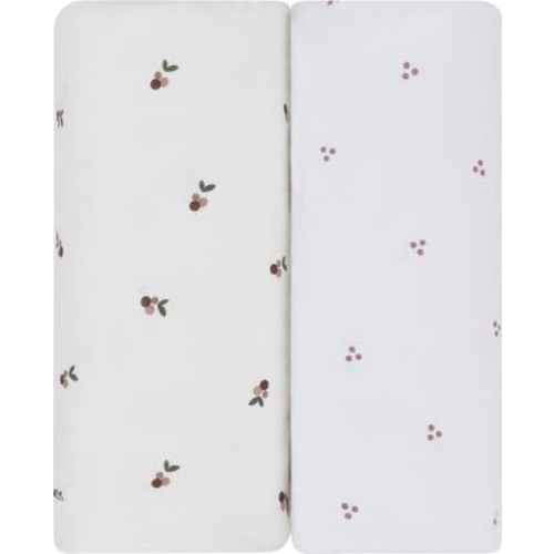 Baby Fitted Waterproof Crib Sheet Set 2 Pack