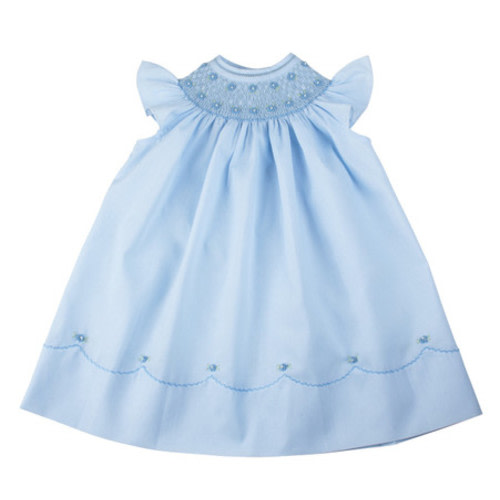 Pearl Flower Fly Sleeve Bishop Dress | Feltman Brothers