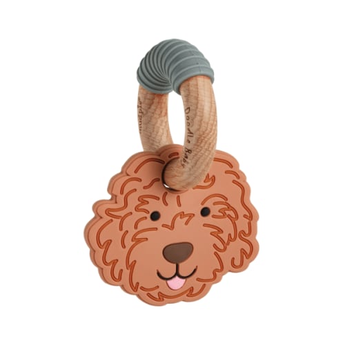 Discover Golden Doodle Teether for Toddlers | Mud Pie