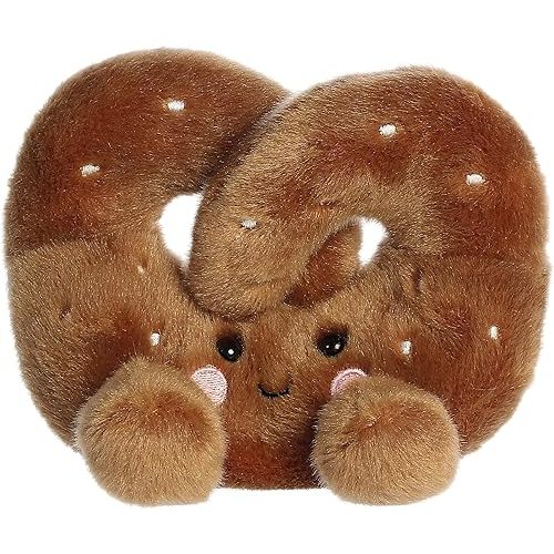 Aurora® Adorable Palm Pals™ Twist Pretzel™ Stuffed Animal - Pocket-Sized Play - Collectable Fun - Brown 5 Inches