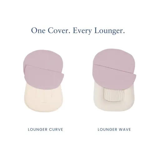 Infant Lounger Muslin Cover | Petal