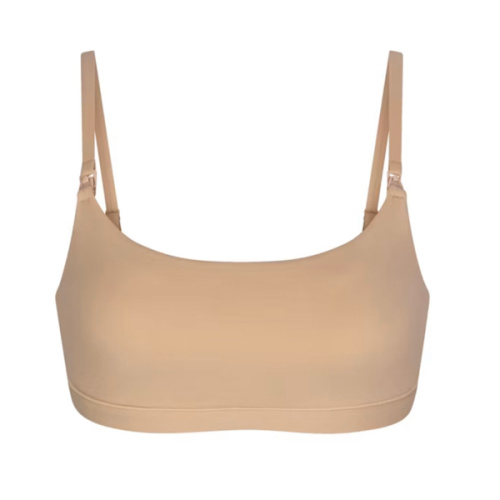 FITS EVERYBODY MATERNITY NURSING SCOOP BRALETTE | CLAY | SKIMS - MED