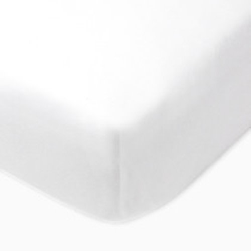 Honest Baby Clothing Organic Cotton Fitted Crib Sheet - White