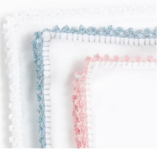 Jersey Blanket Blue Trim