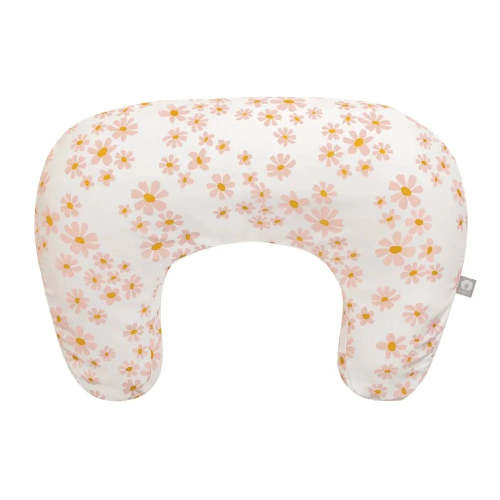 Nursing Pillow - Soft Pink Daisies