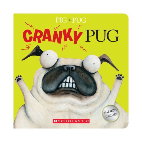 Pig the Pug: Cranky Pug - by Aaron Blabey (Board Book)