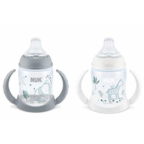 NUK Silicone Learner Cup - Animal Print - 5 oz - 2 ct