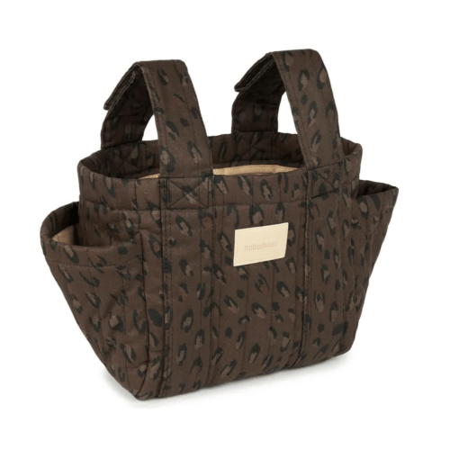 Nobodinoz - Hyde Park Stroller Organizer Bag - Leopard | Smallable
