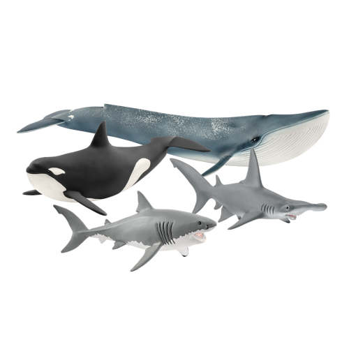 4-Piece Wild Life Ocean Animal Bundle 77591 | Schleich USA Inc.