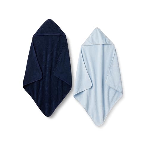 Amazon Essentials x Sofia Grainge Unisex Babies' Hooded Bath Towel