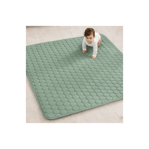 Premium Play Mat with Non-Slip Bottom, Square 56x56 inches
