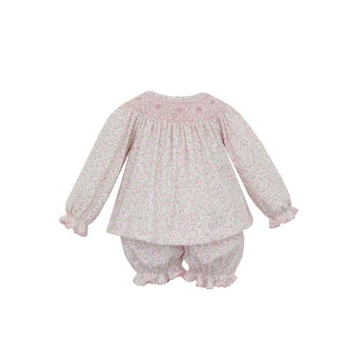 PRE-ORDER Harper Pink Floral Knit Bloomer Set – Posh Tots Children's Boutique