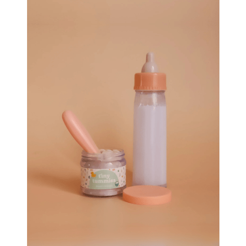 My First Tiny Tummies Gift Set - Milk and Cereal For Dolls– Odin Parker