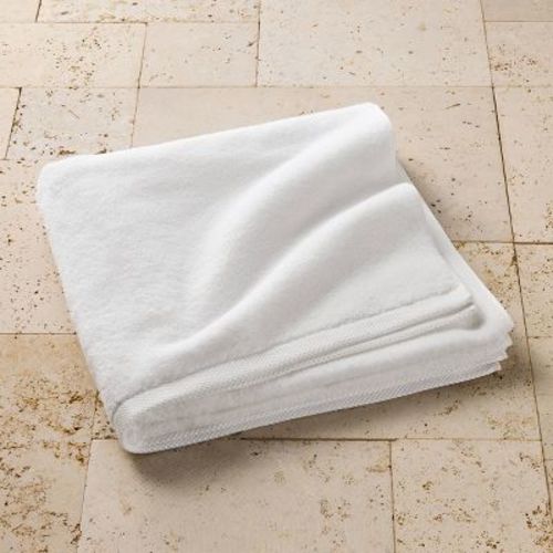 Organic Bath Sheet White - Casaluna™: Heavyweight Organic Cotton, Low Lint, Fade-Resistant, OEKO-TEX Certified
